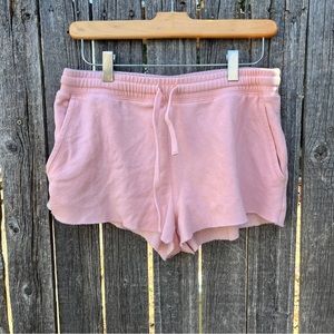 Lucky brand pink sweat shorts